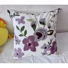 Comércio exterior bordado capa de almofada bordado carro travesseiro fronha Multi-cor opcional 43X43CM sofá escritório t