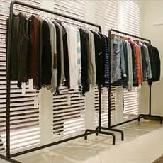 Rack de secagem do chão ao teto cabide de quarto doméstico cabide dormitório interno roupas legais haste varanda cabide