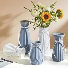 Vaso de vidro fosco simples nórdico, grande flores secas, arranjo de flores, cultura de água, lírio, moderno, sala de es