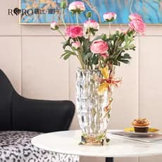 Robbin Rodin <Borboleta Love Flowers > Vaso artesanal colorido esmaltado Mesa de jantar criativa Mesa de centro Cultura