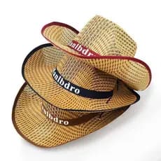 Novo chapéu masculino ao ar livre guarda-sol verão grande borda chapéu de palha chapéu de sol Cowboy protetor solar prai