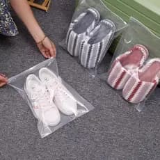 Saco de armazenamento de viagem roupas seladas bagagem transparente à prova dwaterproof água sapatos Anti-poeira saco ro