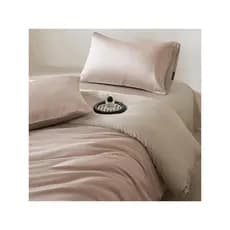 Lenzing tencel cama conjunto de quatro peças Midsummer noite sonho cor sólida duplo feitiço verão legal tencel colcha ca