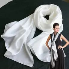 DIY ensino planta tingimento lenço de seda Real planta branca tingimento moda amoreira lenço de seda gravata tingimento