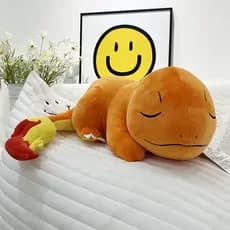 27-40 cm Anime Pocket Monster Charmander Almofada de Pelúcia Boneco Dragão Brinquedo Animal de Fogo Presente de Aniversá