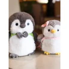 Pingente Halbin Ice Snow Big World Escape Penguin Series Polar Hall Ragdoll Mochila Boneca Pingente