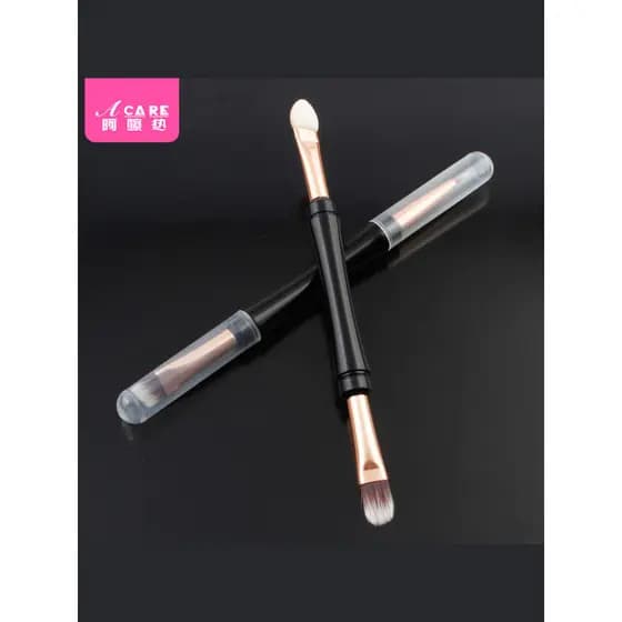 __ pq801 Oferta especial Pincel para pó de sobrancelha Um pacote Pincel de sobrancelha Conjunto de maquiagem portátil fe