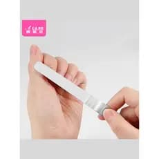Lixa de unha/aço inoxidável FB1sq801-Arquivo Tira de polimento para esfregar unhas Cabeça redonda Ferramenta de Manicure