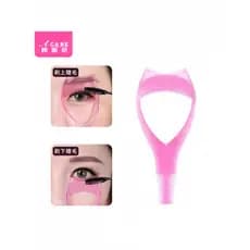 Eyeliner Aid B1pq801-Aplicando Rímel Defletor Pincel de Cílios Curling Desenho Cartão de Sobrancelha Aparador de Sobranc