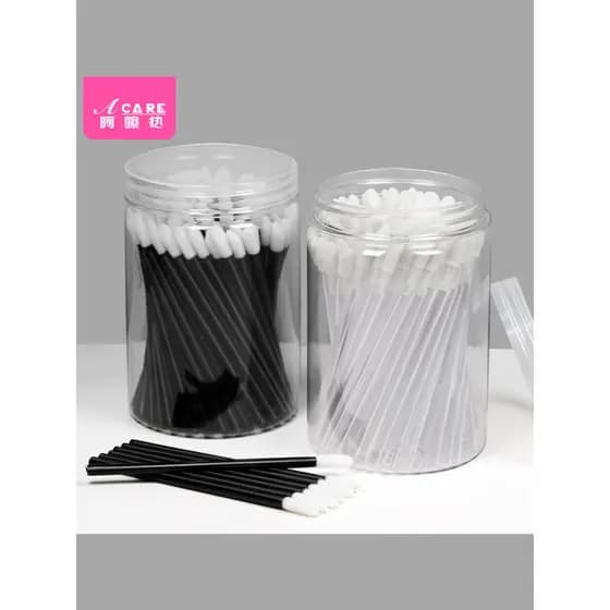 Pincel labial/descartável B1pq801-Batom batom esmalte labial pincel de maquiagem portátil Mini pincel de batom mancha