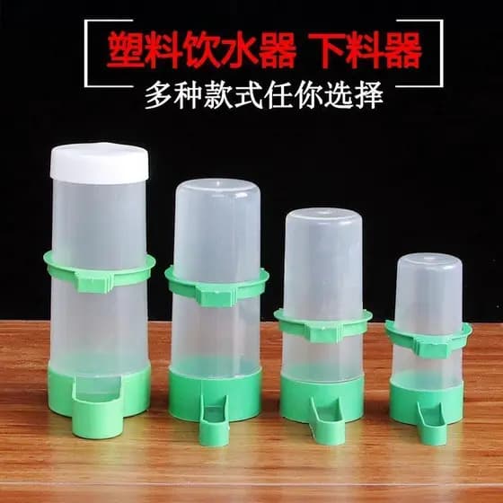 Fonte potável para pássaros, copo para beber pássaros, papagaio, fonte automática de cabeça para baixo, olho, pássaro, a