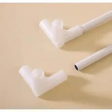 Acessórios para rede mosquiteira, Interface reforçada, canto triangular, suporte de junta de plástico, cortina de cama f