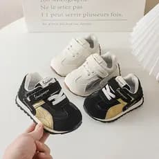 Crianças casuais All-Match Forrest Gump sapatos primavera outono novo estilo 1-5 anos de idade crianças bebê sapatos esp