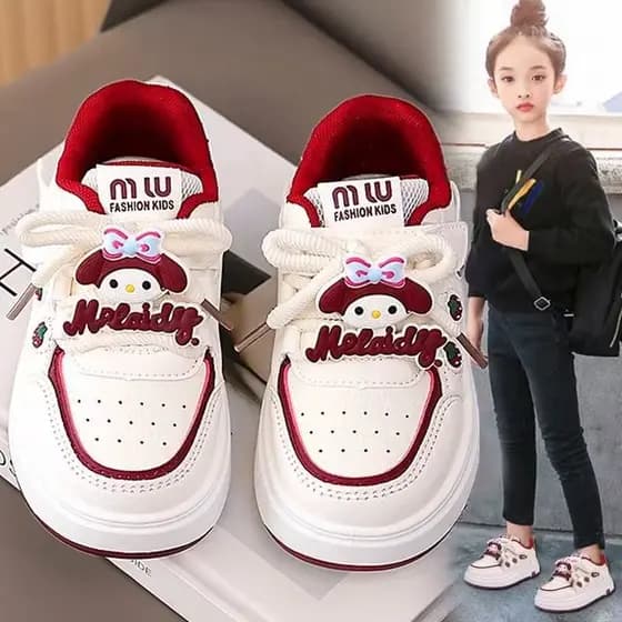 2026 primavera novo estilo tênis meninas esportes casuais novo estilo All-Match Anti-deslizamento sapatos de superfície