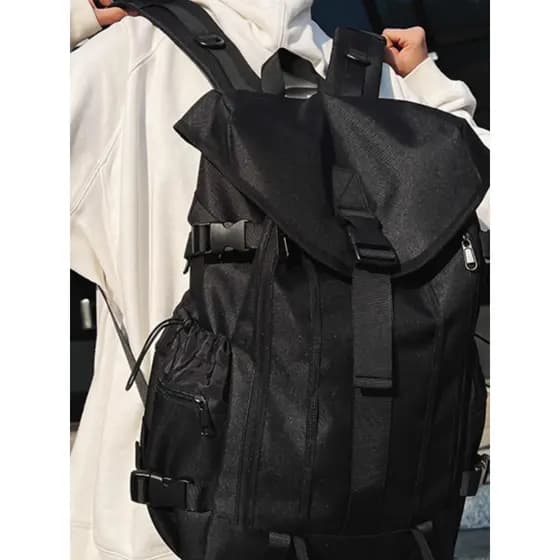 França MKPREF Street Wear mochila funcional de grande capacidade masculina mochila de viagem ao ar livre repelente de ág