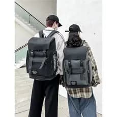 Mochila francesa MKPREF de grande capacidade, bolsa de viagem de negócios masculina, estudantes universitários, bolsa es
