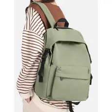 Francês MKPREF Street Wear mochila feminina estudantes universitários do ensino médio estudantes do ensino médio mochila