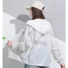 Protetor solar roupas femininas novo estilo verão solto All-Match manga comprida estilo ocidental estilo fino exterior W