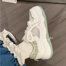 Estilo celebridade 2025 novo estilo primavera outono estrelas Netizen tênis de sola grossa All-Match sapatos femininos c