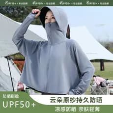 Novo estilo protetor solar de vinil gelo seda respirável jaqueta estilo fino roupas femininas verão ultravioleta 2025 ci