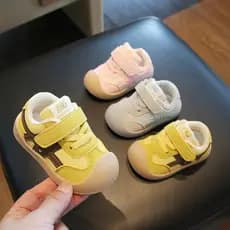 Outono crianças da criança sapatos de sola macia tênis de couro para meninos leve infantil sapatos de bebê meninas