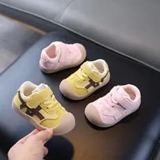 Primavera outono crianças tênis de sola macia sapatos de couro das crianças meninos meninas sapatos leves funcionais sap