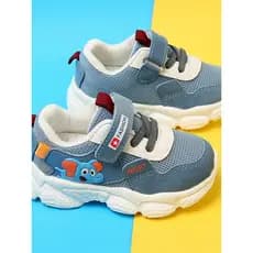 Calçados esportivos infantis 2026 primavera outono novo estilo sapatos funcionais para meninos 1-2-3 anos de idade menin