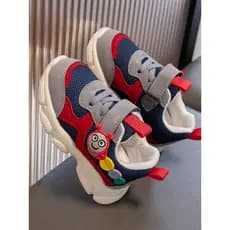 2026 Primavera Novo Estilo Calçados Esportivos Infantis Meninos 3 Antiderrapantes 1-6 Anos Sapatos Funcionais Infantis M