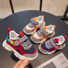 Crianças sapatos crianças sapatos 2026 outono respirável meninos sapatos de rede Anti-deslizamento meninas crianças sapa