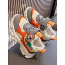 Meninos sapatos 2026 outono novo estilo sapatos de rede médio pequeno crianças sola macia respirável sapatos funcionais