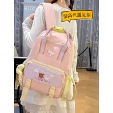 Britânico RileyTommy jardim de infância mochila meninas escola primária crianças pequena mochila bonito carta mochila