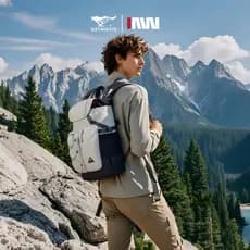 Sete lobos mochila ao ar livre masculina grande capacidade caminhadas mochila impermeável leve 2026 novo estilo WO
