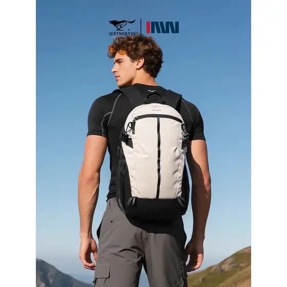 Sete lobos mochila ao ar livre das mulheres dos homens caminhadas leve grande capacidade esportes mochila Universal laze