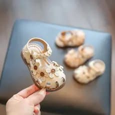 Feminino bebê sandálias de verão do bebê da criança sapatos sola macia crianças sapatos de princesa crianças pequenos sa