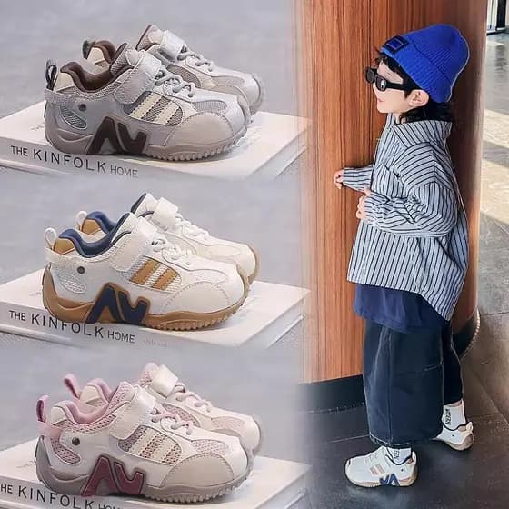 Sapatos esportivos crianças escalada ao ar livre caminhadas sapatos primavera meninos meninas respirável Anti-deslizamen