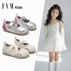 Meninas sapatos crianças tênis esportivos 2025 novo estilo primavera verão bebê primavera estilo Puff branco treinamento