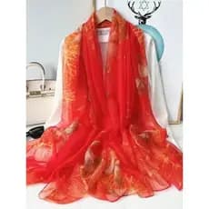High-End viagem foto cachecol feminino protetor solar xale fino moda quadrada dança gaze fina outono inverno quente cach