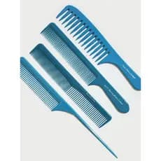 Pente de corte de cabelo plano masculino para salão de beleza, pente de cabeleireiro profissional para mulheres, pente d