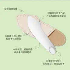 Cangzhou paleta de base líquida de aço inoxidável, espátula de base, paleta de anel, ferramentas de beleza