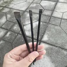 Cangzhou pincel de maquiagem ultrafino lâmina ultrafina chanfrada versão larga pincel de sobrancelha pincel de delineado