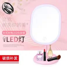 Espelho de maquiagem led desktop feminino espelho de vestir com luz de preenchimento espelho de maquiagem influenciador