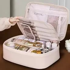 High-End portátil à prova dwaterproof água saco cosmético feminino grande capacidade saco de armazenamento de cosméticos