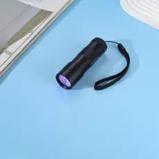 Manicure Silicone imprensa lâmpada nova ultravioleta Handheld lâmpada gravação adesivo lantejoulas fototerapia lâmpada c