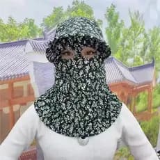 Chapéu de sol feminino verão aba grande protetor solar chapéu novo estilo chapéu de sol capa rosto cheio proteção ombro
