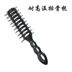 Pente de estilo de cabelo com óleo grande para trás, pente resistente a altas temperaturas para salão de beleza, pente d