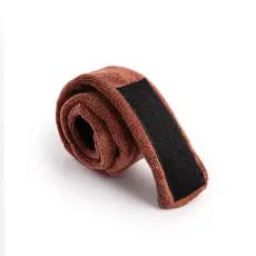 Preto perm bandana textura masculina perm bandana à prova de vazamento toalha absorvente tira sucção poção faixa de cabe