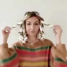 Cabeleireiro onda lula curling ferro dormir cabelo curling polvo Perm-livre onda grande curling ferramenta útil