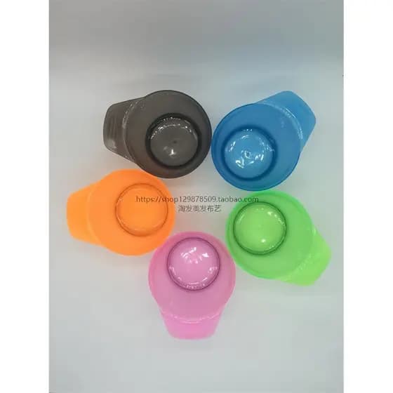 Conjunto de ferramentas de tingimento de cabelo para cabeleireiro, tipo de aumento, tigela de óleo cozido, pente, tigela