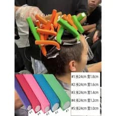 Cabeleireiro estilo coreano almofada de ar perm quadrado Universal barra mágica perm barra esponja grande vara de cabelo