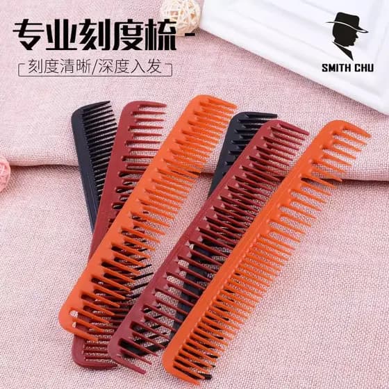 Pente de corte de cabelo dedicado pente de cabeleireiro pente de salão de beleza profissional pente de corte de cabelo e